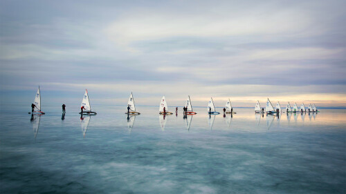 IceSailingBalaton